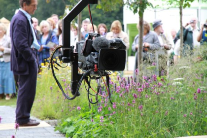 BBC filming our garden at RHS Tatton Park