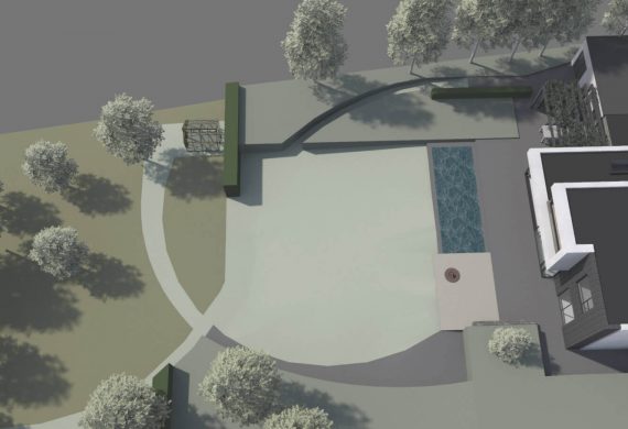 A subtle, minimalist garden in Cornwall